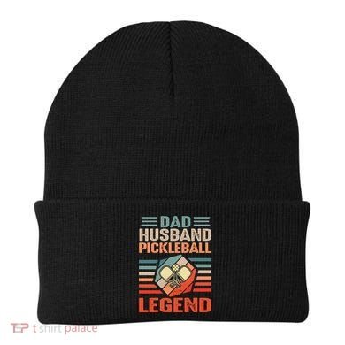 Pickleball Husband Dad Pickleball Player FatherS Day Gift Beanie