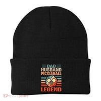 Pickleball Husband Dad Pickleball Player FatherS Day Gift Beanie thumb 0
