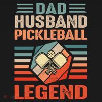 Pickleball Husband Dad Pickleball Player FatherS Day Gift Ornament thumb 1
