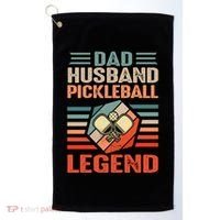 Pickleball Husband Dad Pickleball Player FatherS Day Gift Golf Towel thumb 0