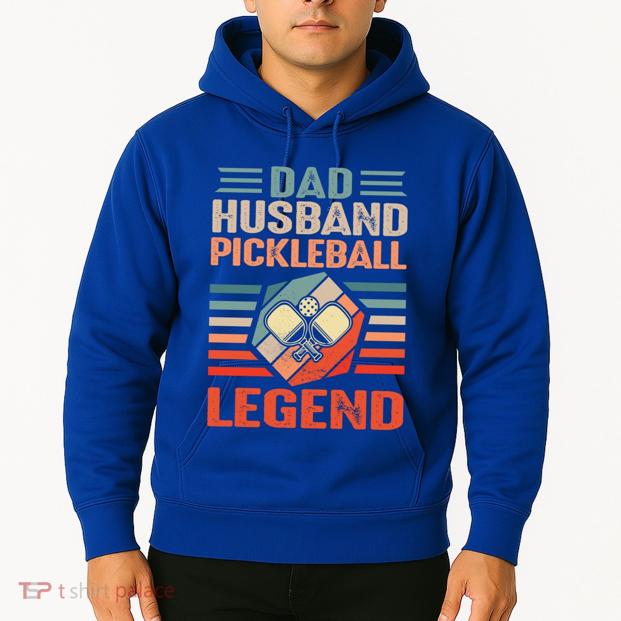 Pickleball Husband Dad Pickleball Player FatherS Day Gift Hoodie