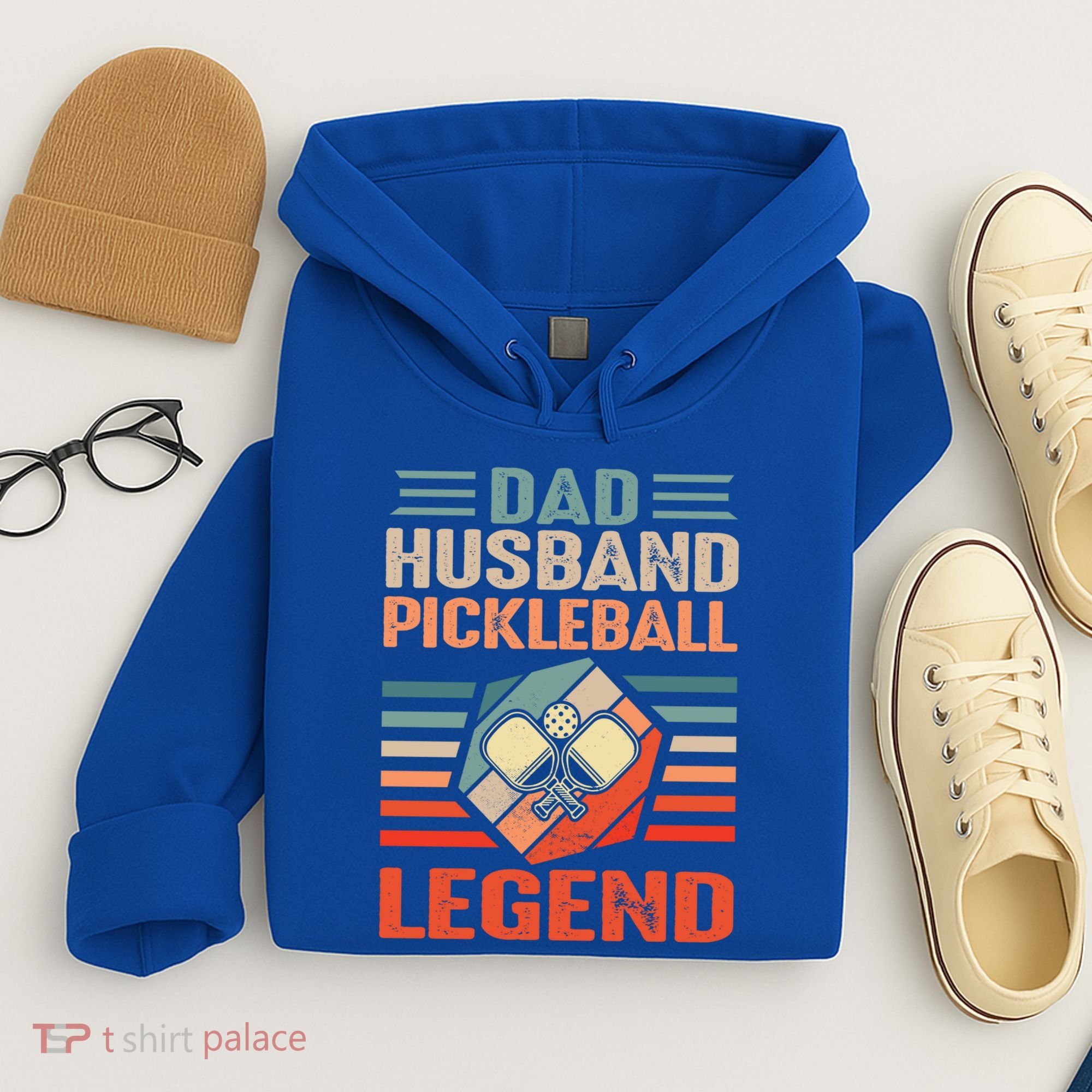 Pickleball Husband Dad Pickleball Player FatherS Day Gift Hoodie