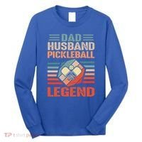 Pickleball Husband Dad Pickleball Player FatherS Day Gift Long Sleeve Shirt thumb 0