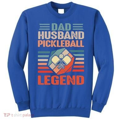 Pickleball Husband Dad Pickleball Player FatherS Day Gift Sweatshirt