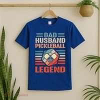 Pickleball Husband Dad Pickleball Player FatherS Day Gift T-Shirt thumb 2