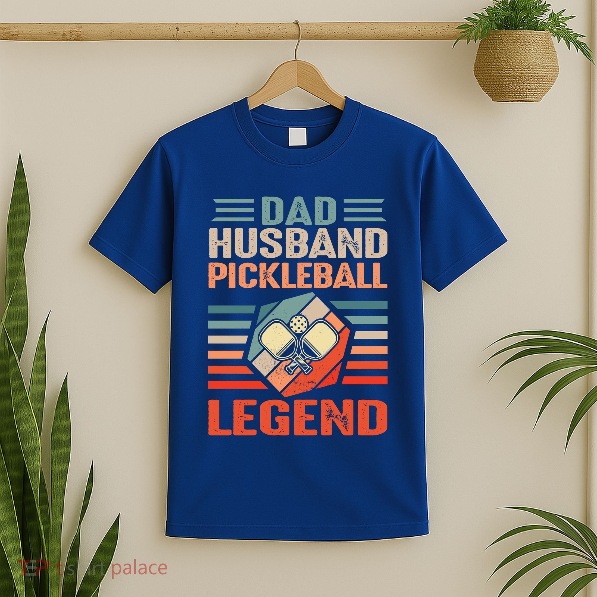 Pickleball Husband Dad Pickleball Player FatherS Day Gift T-Shirt