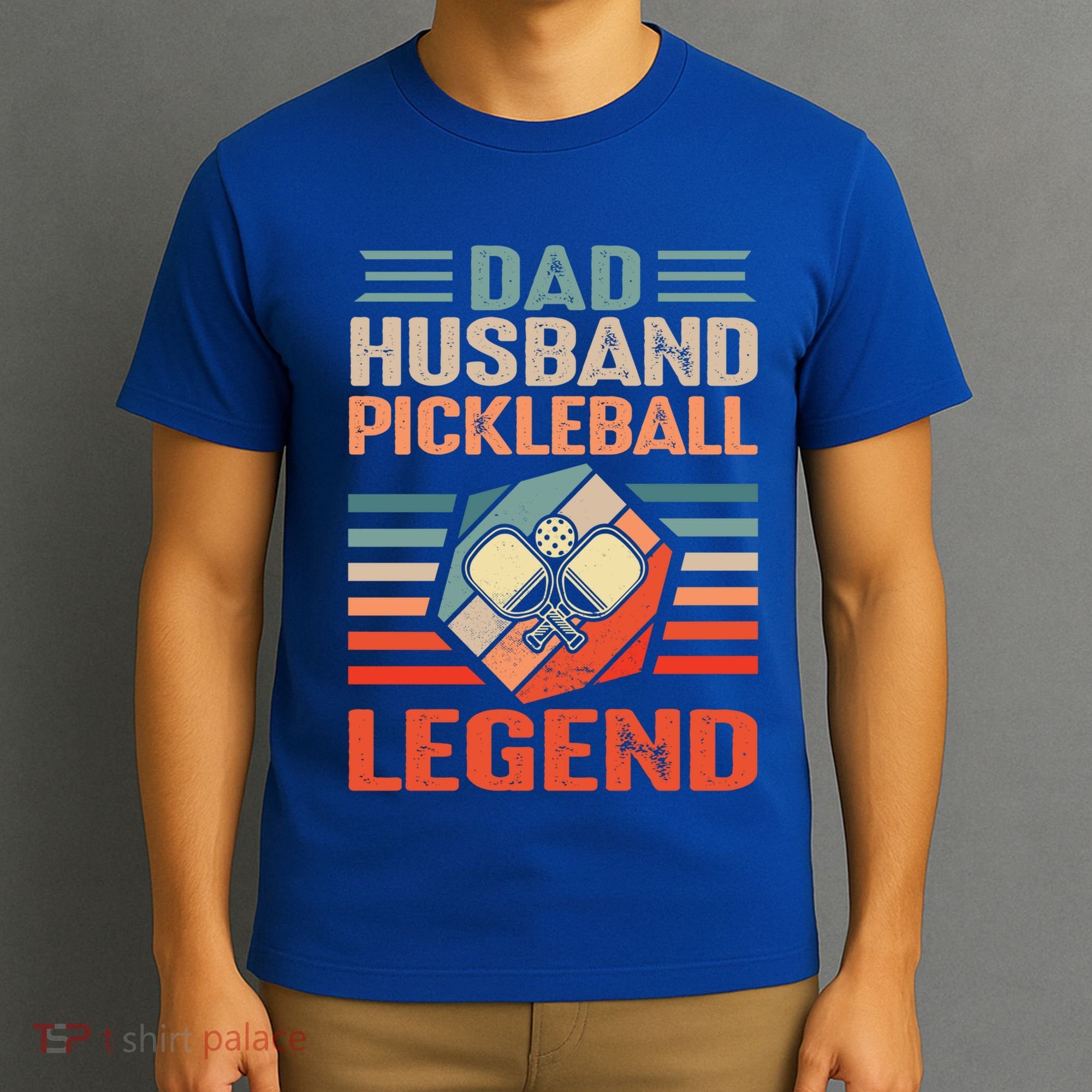 Pickleball Husband Dad Pickleball Player FatherS Day Gift T-Shirt