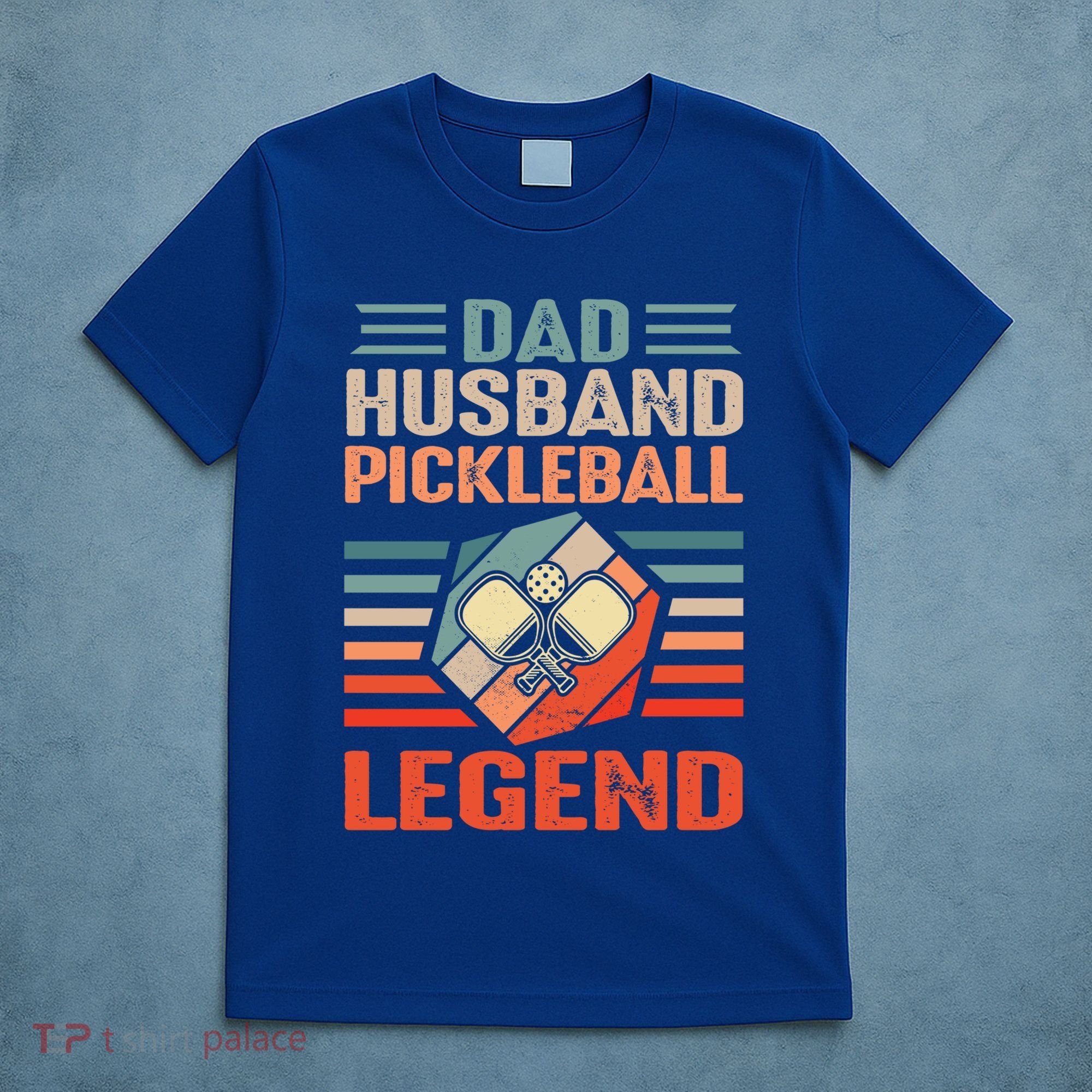 Pickleball Husband Dad Pickleball Player FatherS Day Gift T-Shirt