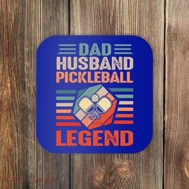 Pickleball Husband Dad Pickleball Player FatherS Day Gift Coaster
