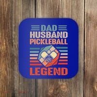 Pickleball Husband Dad Pickleball Player FatherS Day Gift Coaster thumb 0