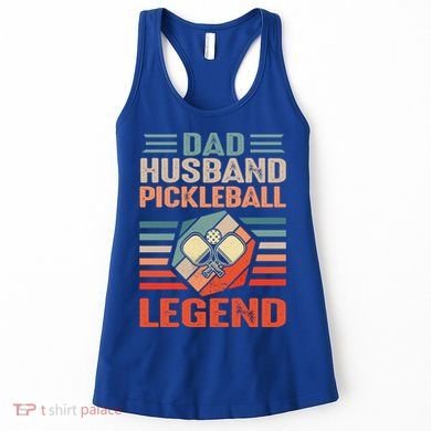 Pickleball Husband Dad Pickleball Player FatherS Day Gift Women's Tank Top