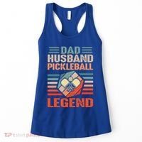 Pickleball Husband Dad Pickleball Player FatherS Day Gift Women's Tank Top thumb 0