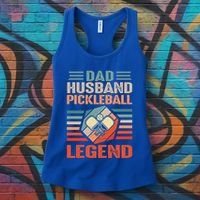 Pickleball Husband Dad Pickleball Player FatherS Day Gift Women's Tank Top thumb 3