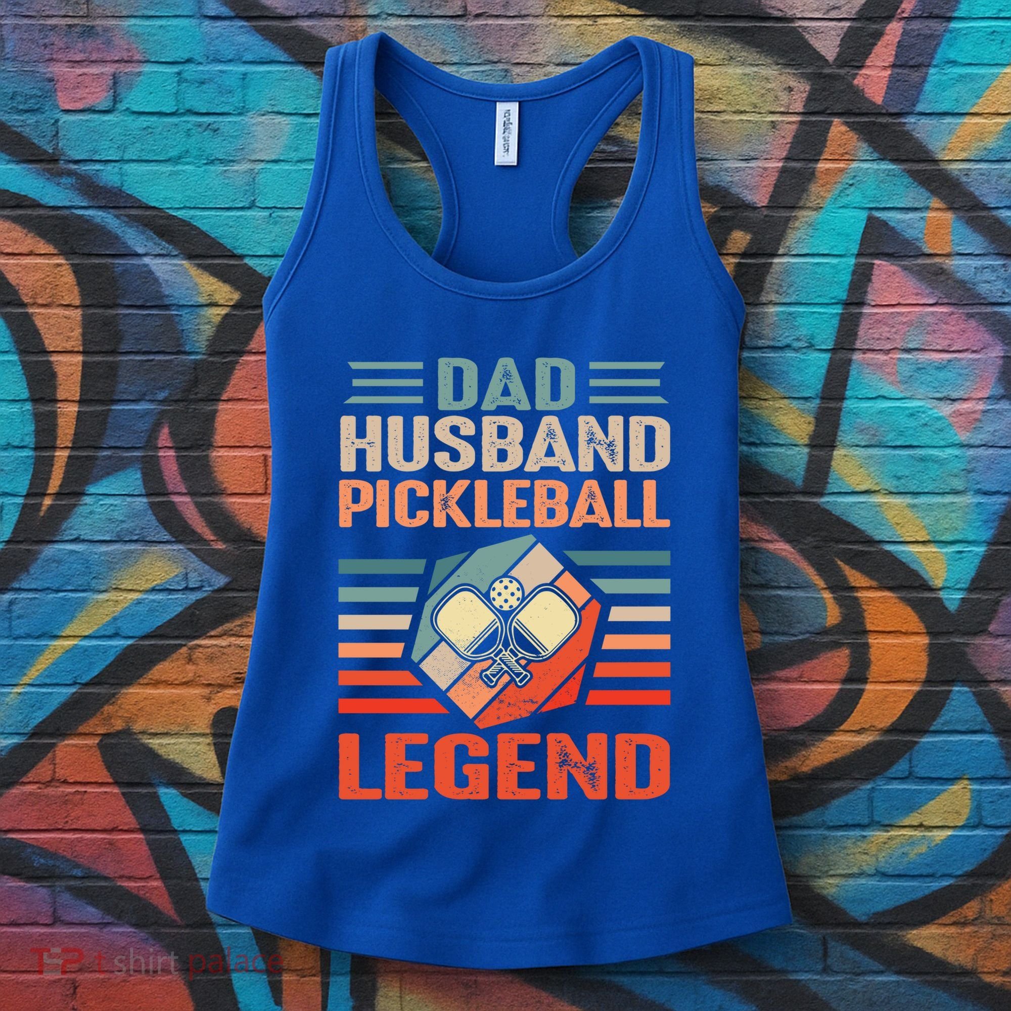 Pickleball Husband Dad Pickleball Player FatherS Day Gift Women's Tank Top