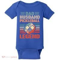 Pickleball Husband Dad Pickleball Player FatherS Day Gift Baby Bodysuit thumb 0