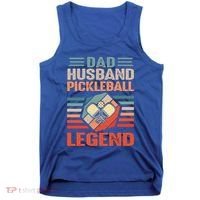 Pickleball Husband Dad Pickleball Player FatherS Day Gift Tank Top thumb 0