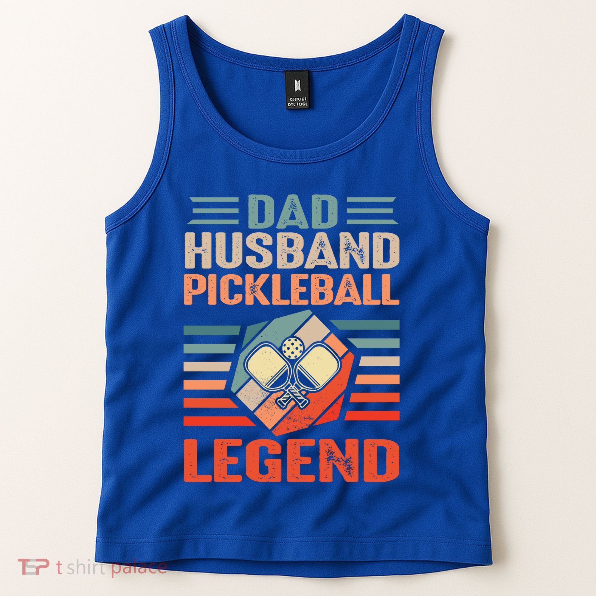 Pickleball Husband Dad Pickleball Player FatherS Day Gift Tank Top