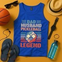 Pickleball Husband Dad Pickleball Player FatherS Day Gift Tank Top thumb 4