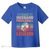 Pickleball Husband Dad Pickleball Player FatherS Day Gift Toddler T-Shirt thumb 0
