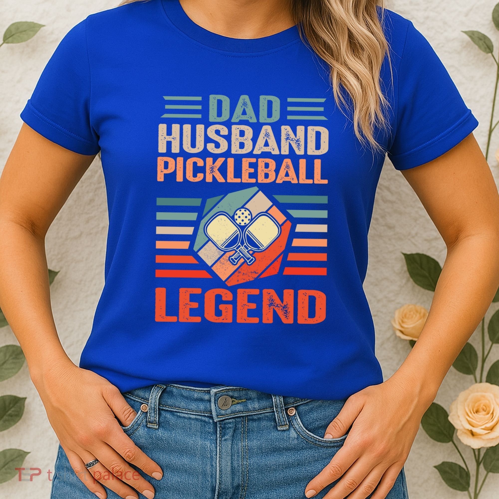 Pickleball Husband Dad Pickleball Player FatherS Day Gift Women's T-Shirt