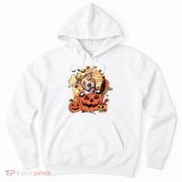 Pitbull Halloween Dog Pumpkin Cute Hoodie thumb 0