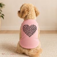 Pawprint Heart Dog Lover Doggie Tank thumb 2
