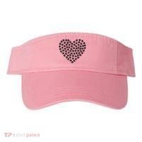 Pawprint Heart Dog Lover Visor thumb 0
