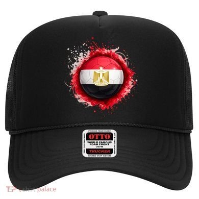 Proud Heritage Egypt Flag Soccer Ball Hat