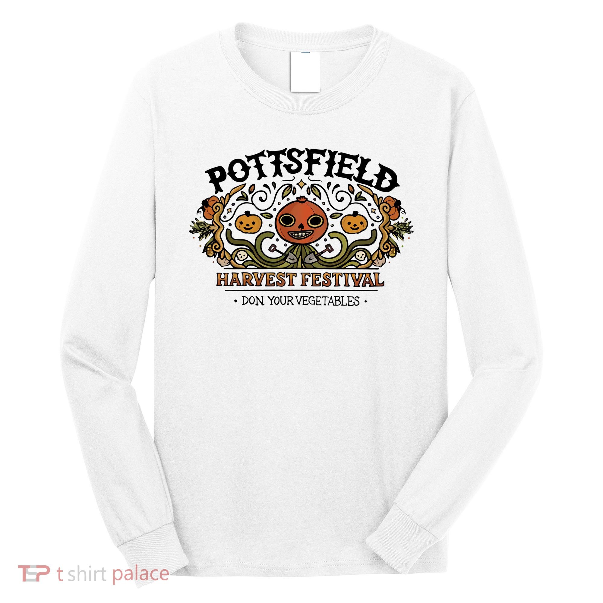 Pottsfield Harvest Festival , Don Your Vegetables , Over The Garden Wall Long Sleeve Shirt
