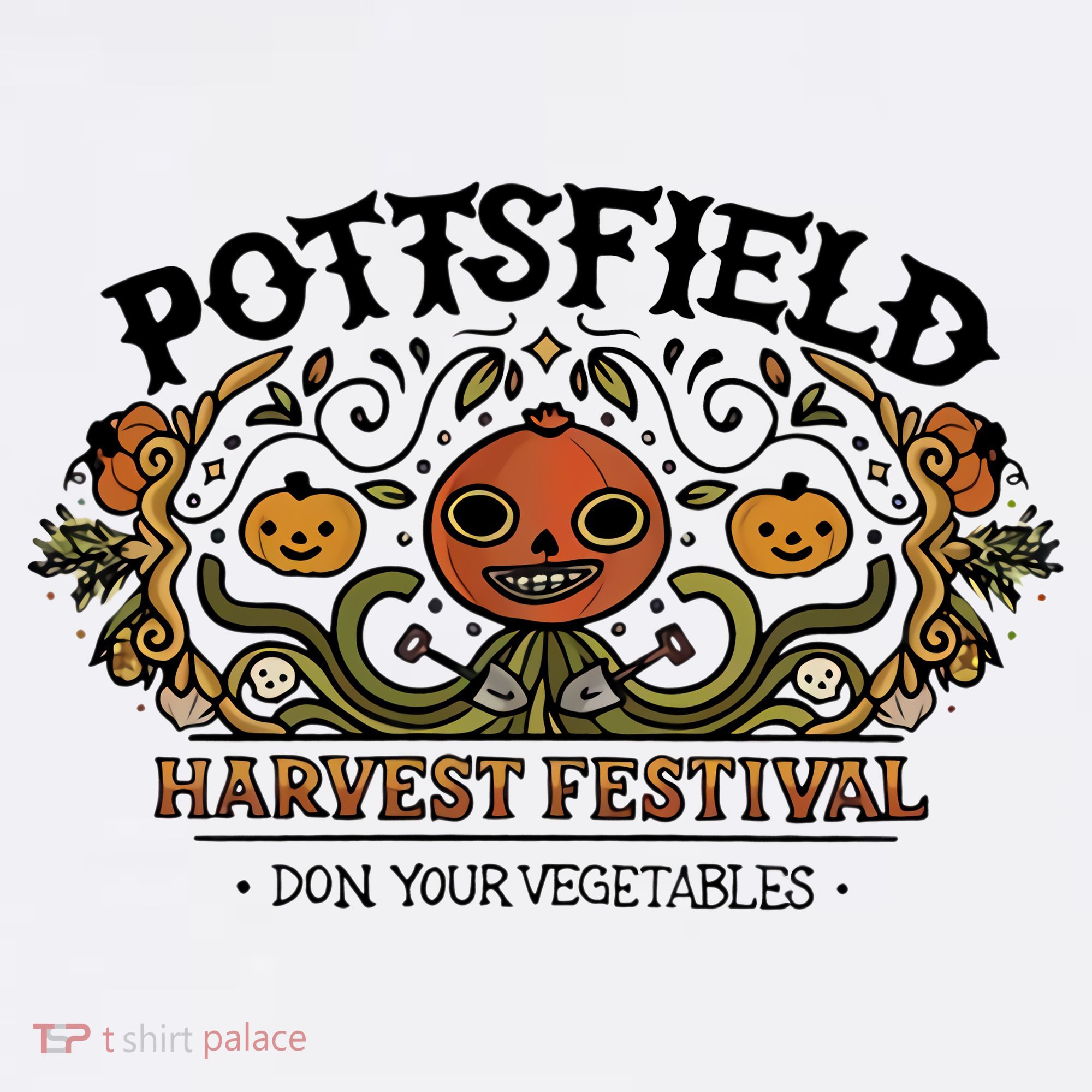 Pottsfield Harvest Festival , Don Your Vegetables , Over The Garden Wall Women's Tank Top