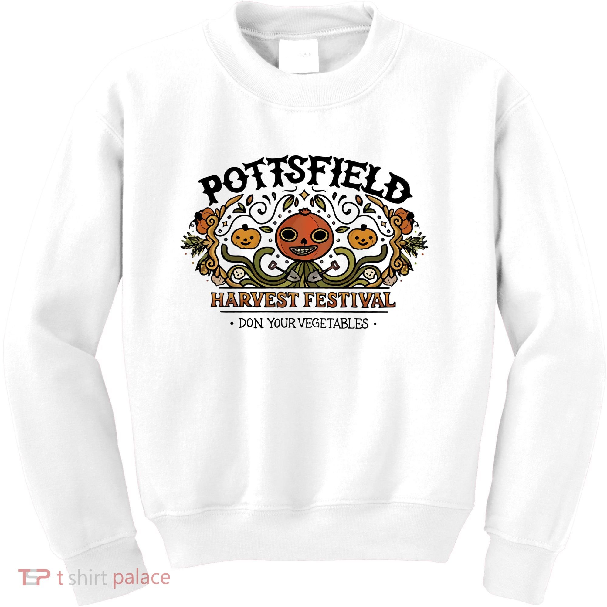Pottsfield Harvest Festival , Don Your Vegetables , Over The Garden Wall Kids Sweatshirt