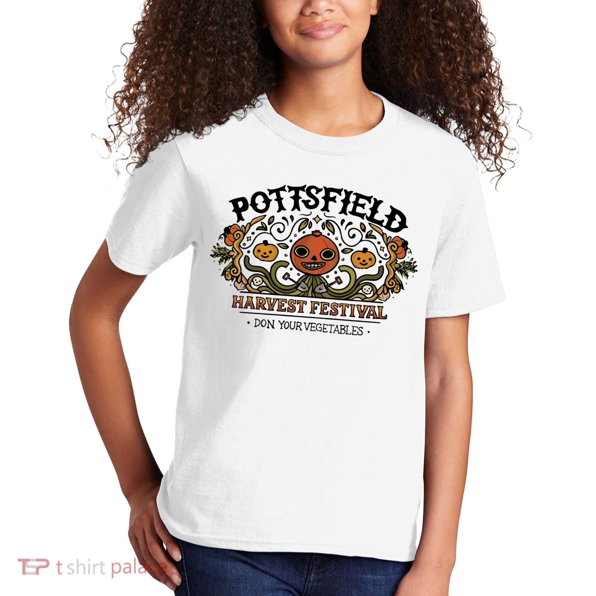 Pottsfield Harvest Festival , Don Your Vegetables , Over The Garden Wall Kids T-Shirt