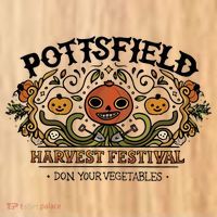 Pottsfield Harvest Festival , Don Your Vegetables , Over The Garden Wall Coaster thumb 2