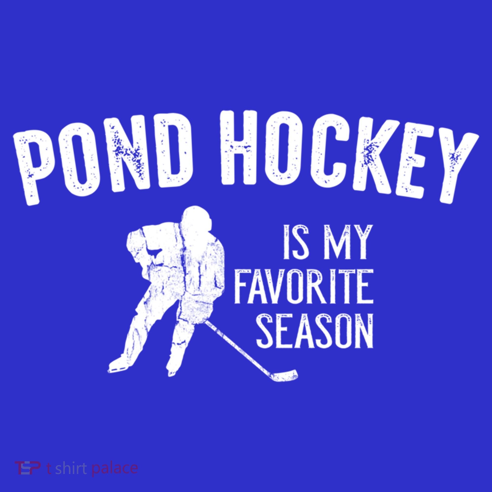 Pond Hockey Favorite Season Vintage Gift T-Shirt