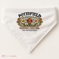 Pottsfield Harvest Festival USA-Made Doggie Bandana thumb 0