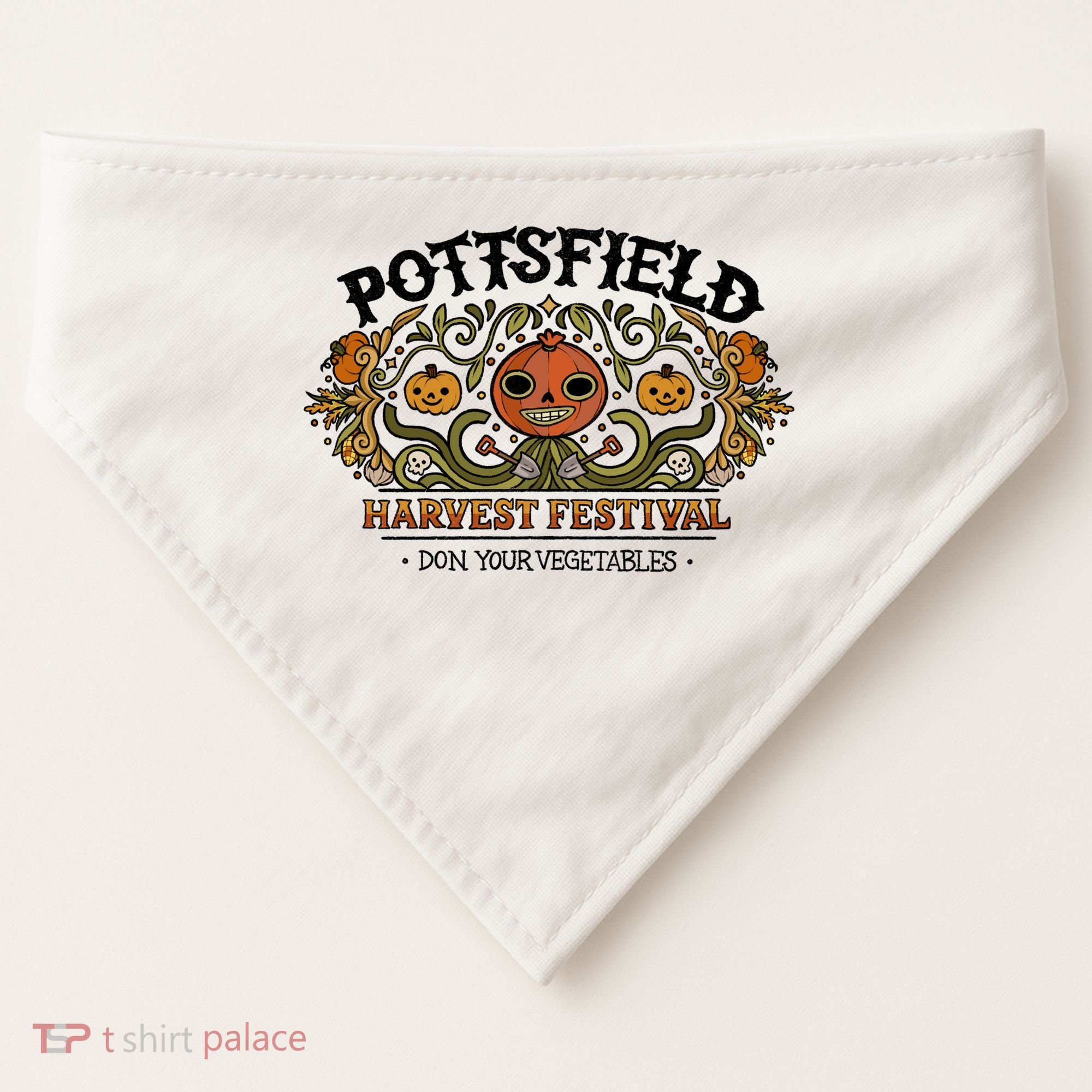 Pottsfield Harvest Festival USA-Made Doggie Bandana