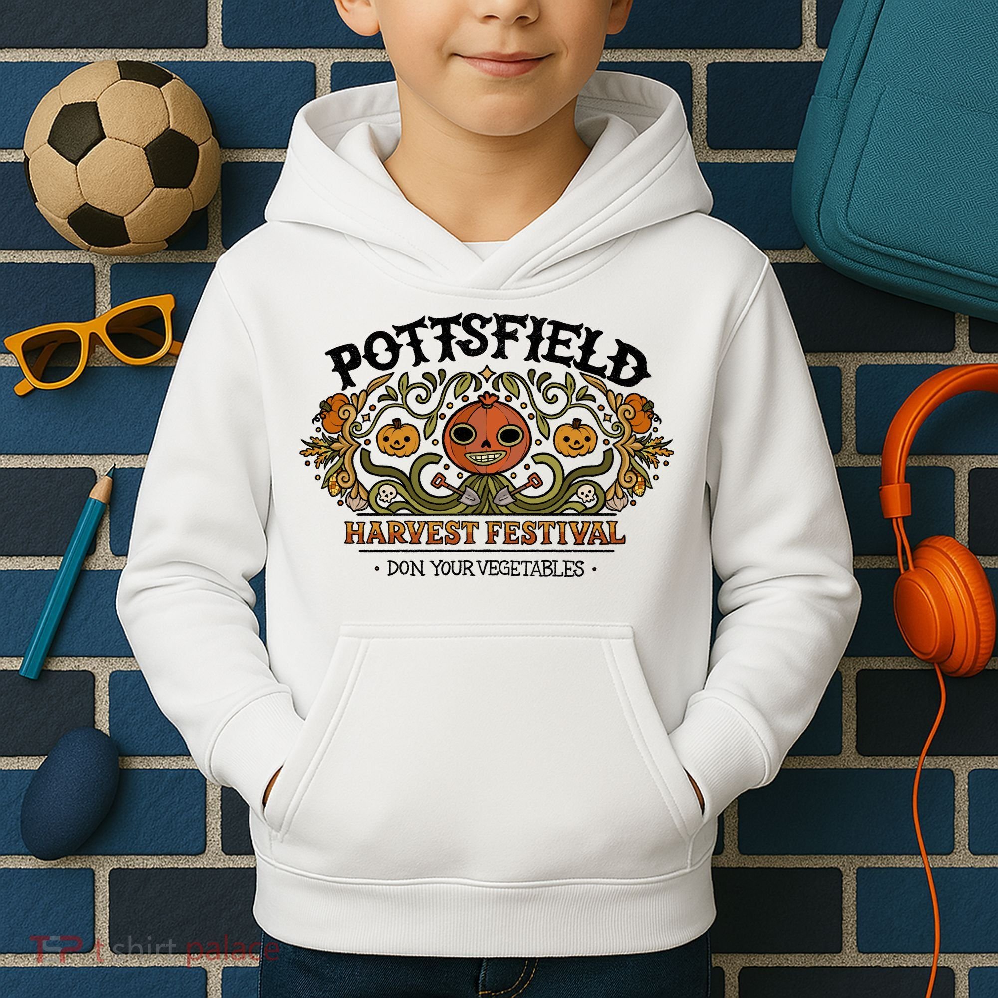 Pottsfield Harvest Festival Kids Hoodie