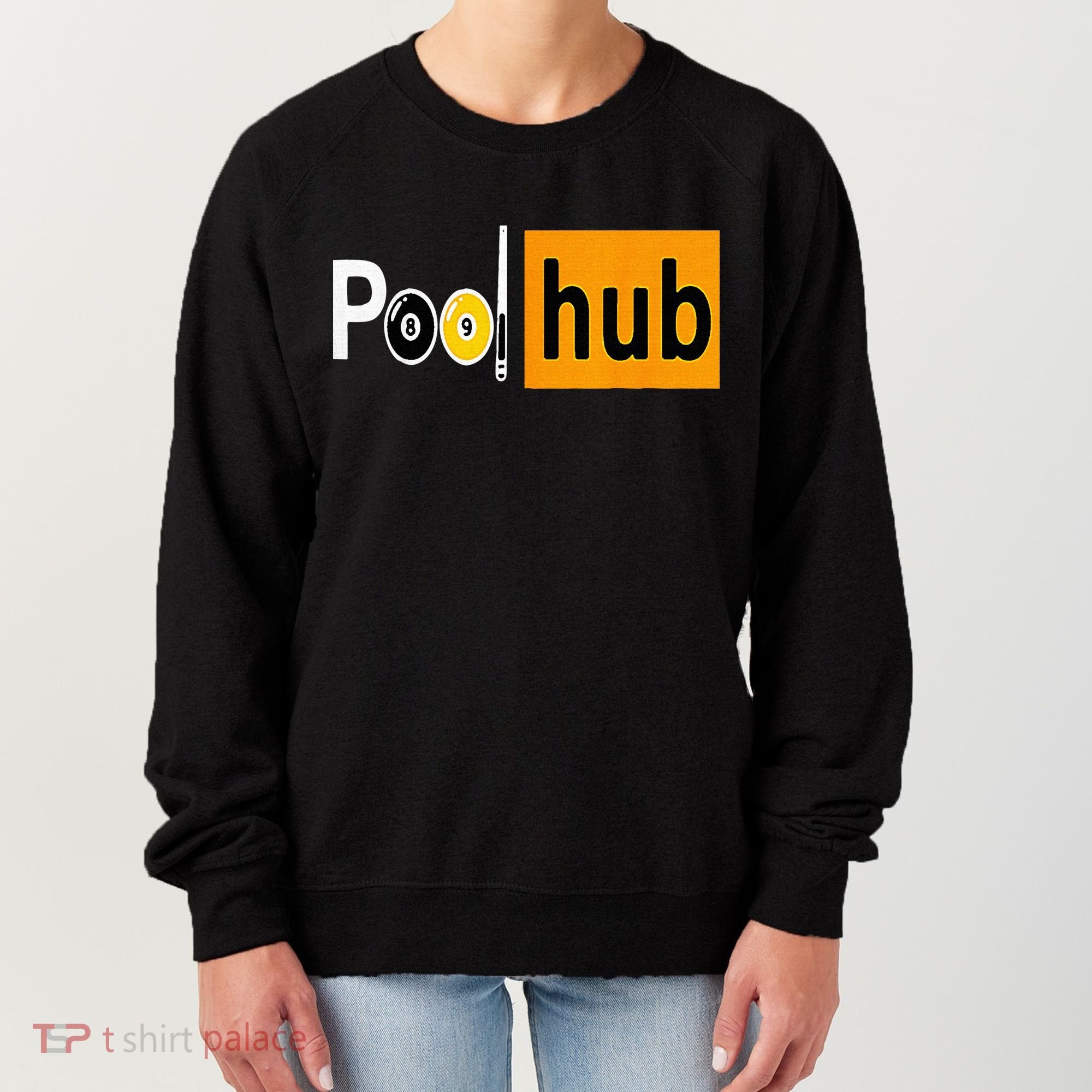 Pool Hub Funny Billiards Pool Team League Billiards Women's Sweatshirt