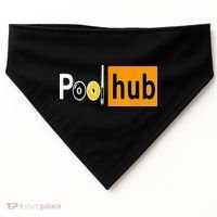 Pool Hub Funny Billiards Pool Team League Billiards USA-Made Doggie Bandana thumb 0