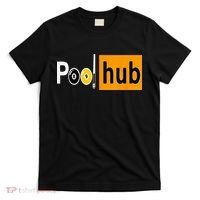 Pool Hub Funny Billiards Pool Team League Billiards T-Shirt thumb 0