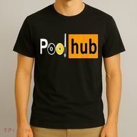 Pool Hub Funny Billiards Pool Team League Billiards T-Shirt thumb 3