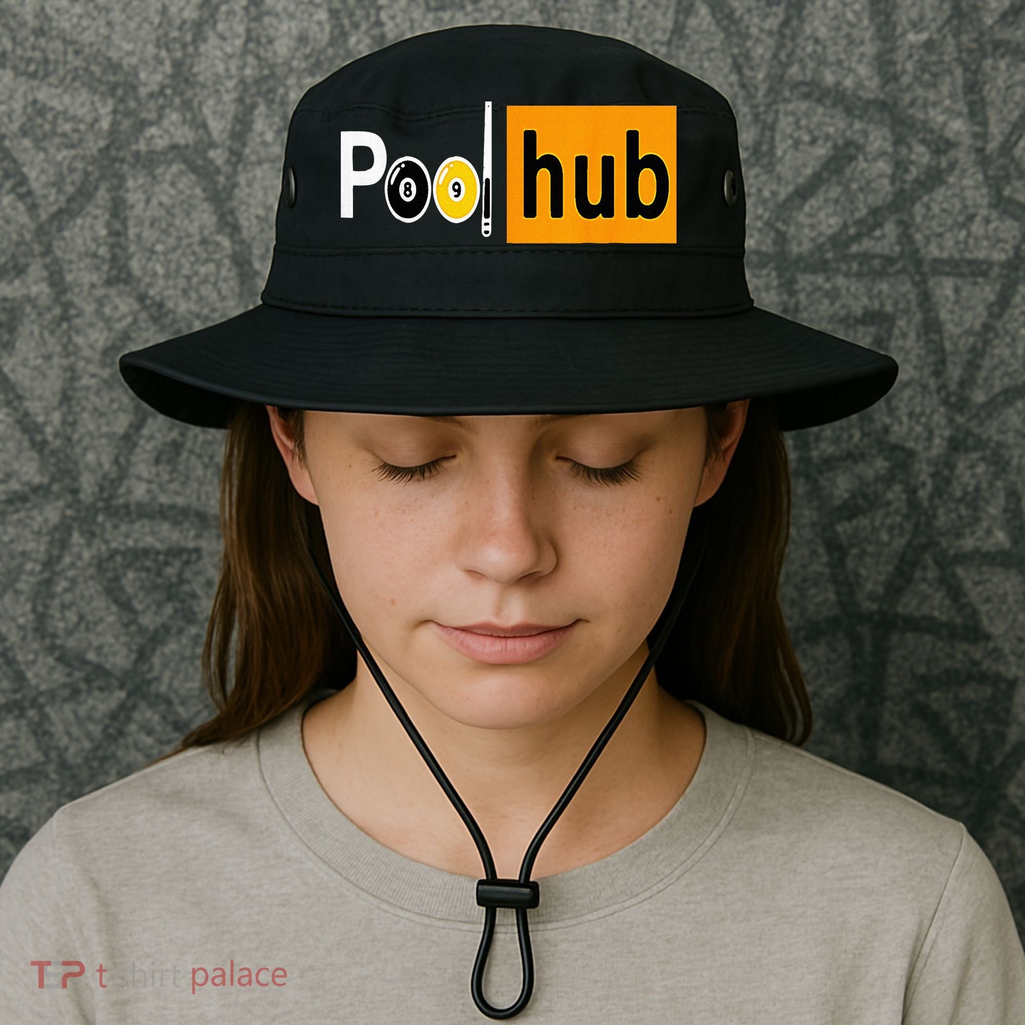 Pool Hub Funny Billiards Pool Team League Billiards Bucket Hat
