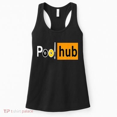 Pool Hub Funny Billiards Pool Team League Billiards Women's Tank Top