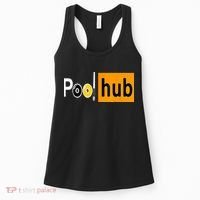 Pool Hub Funny Billiards Pool Team League Billiards Women's Tank Top thumb 0