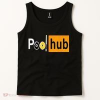 Pool Hub Funny Billiards Pool Team League Billiards Tank Top thumb 2