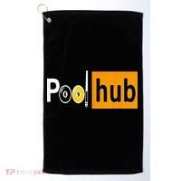Pool Hub Funny Billiards Pool Team League Billiards Golf Towel thumb 0