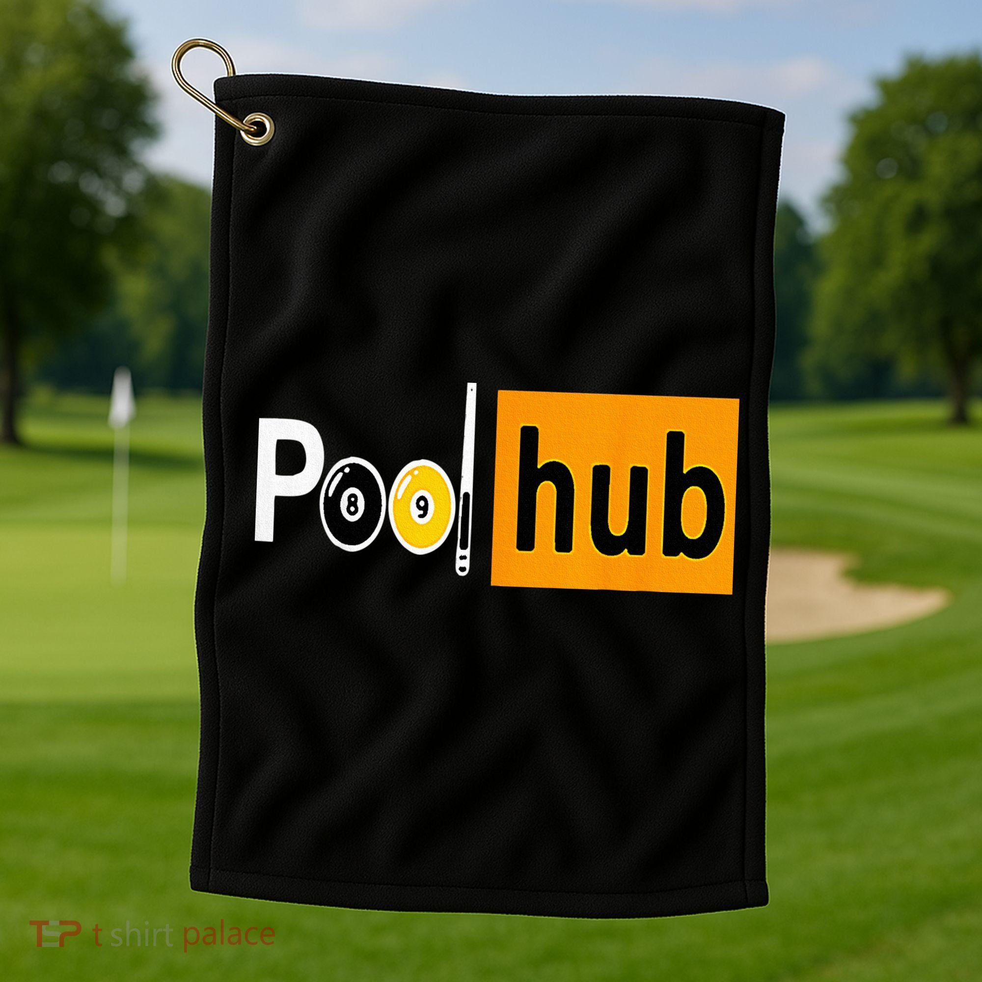 Pool Hub Funny Billiards Pool Team League Billiards Golf Towel