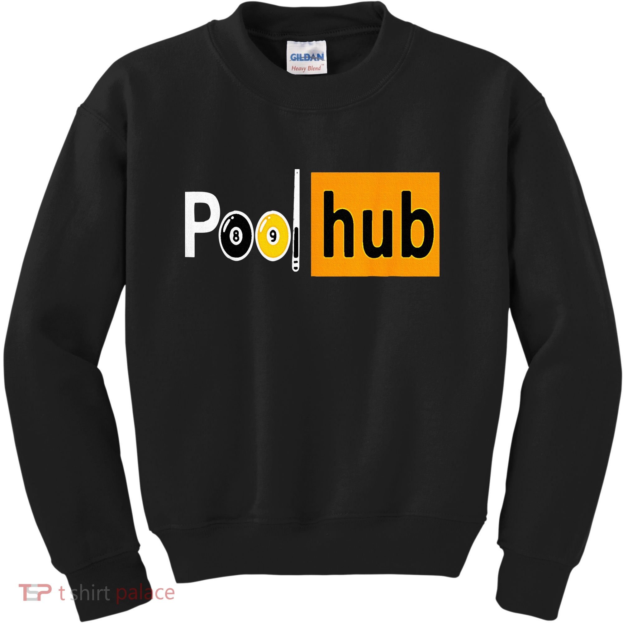 Pool Hub Funny Billiards Pool Team League Billiards Kids Sweatshirt