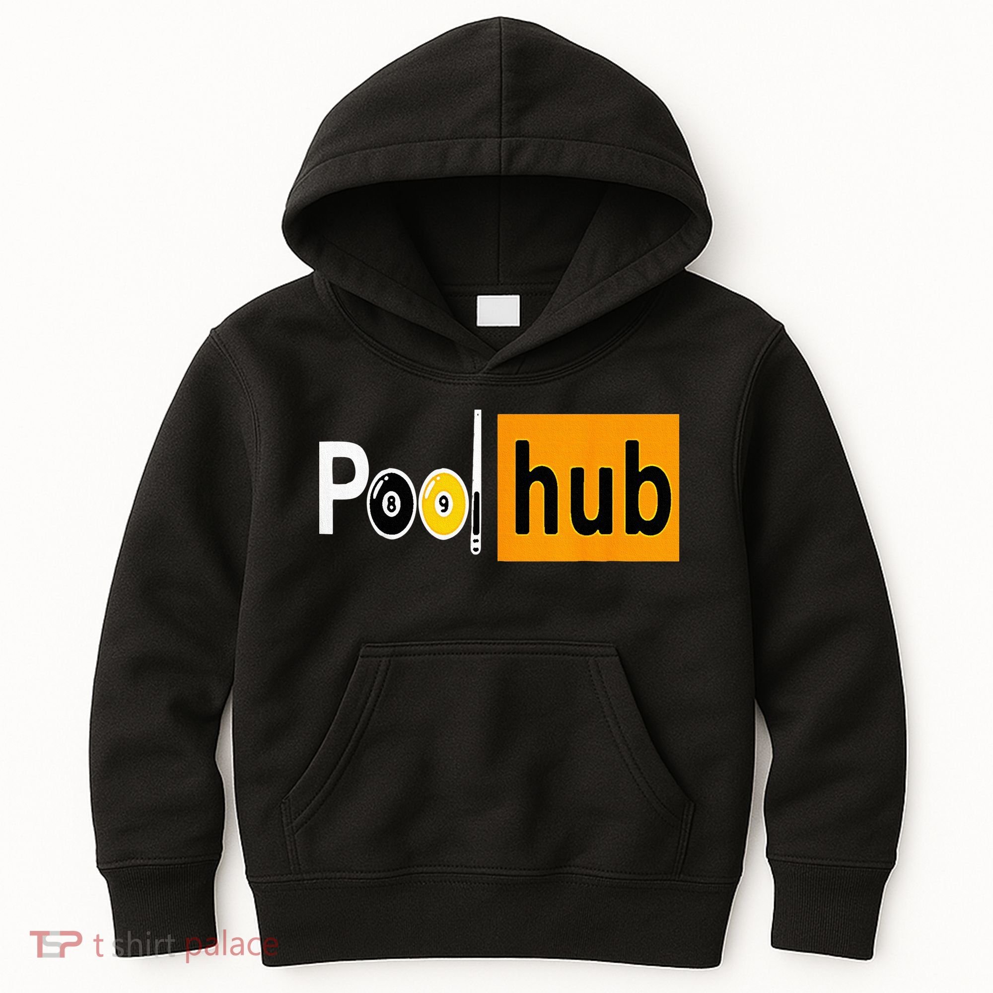 Pool Hub Funny Billiards Pool Team League Billiards Kids Hoodie