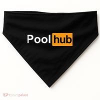 Pool Hub Funny Billiards Pool Player USA-Made Doggie Bandana thumb 0